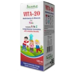 Nutriful Vita-20 Multivitamins & Minerals Syrup for Kids 120ml – Complete A to Z Growth, Immunity & Energy Support - Image 2