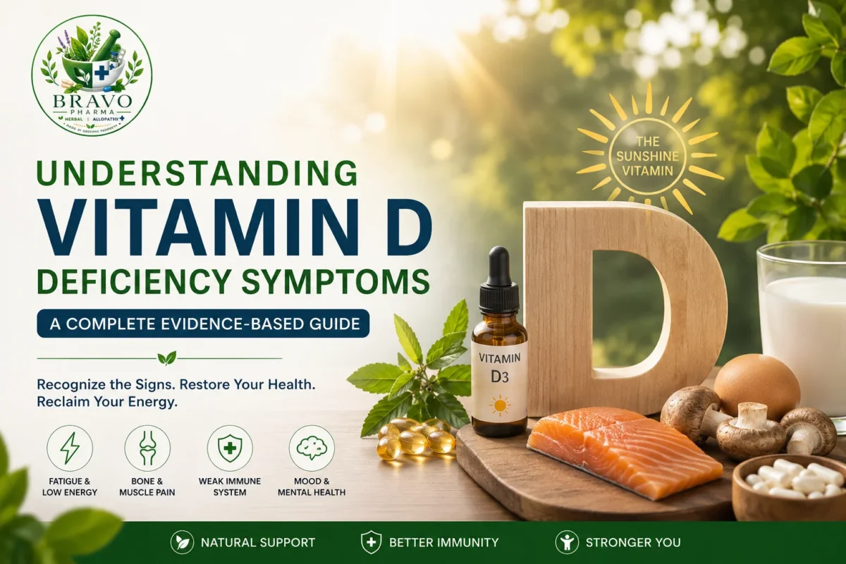 Vitamin D deficiency symptoms explained with sunlight, supplements, and healthy foods.