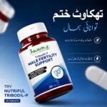 Nutriful Tribodil-P – Male Fertility Support Supplement for Stamina, Vitality & Reproductive Wellness | 30 Tablets - Image 2