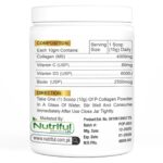 Nutriful Beauty Booster Collagen Powder | Collagen Type I & III with Biotin, Vitamin C & Vitamin D3 | 250g - Image 2