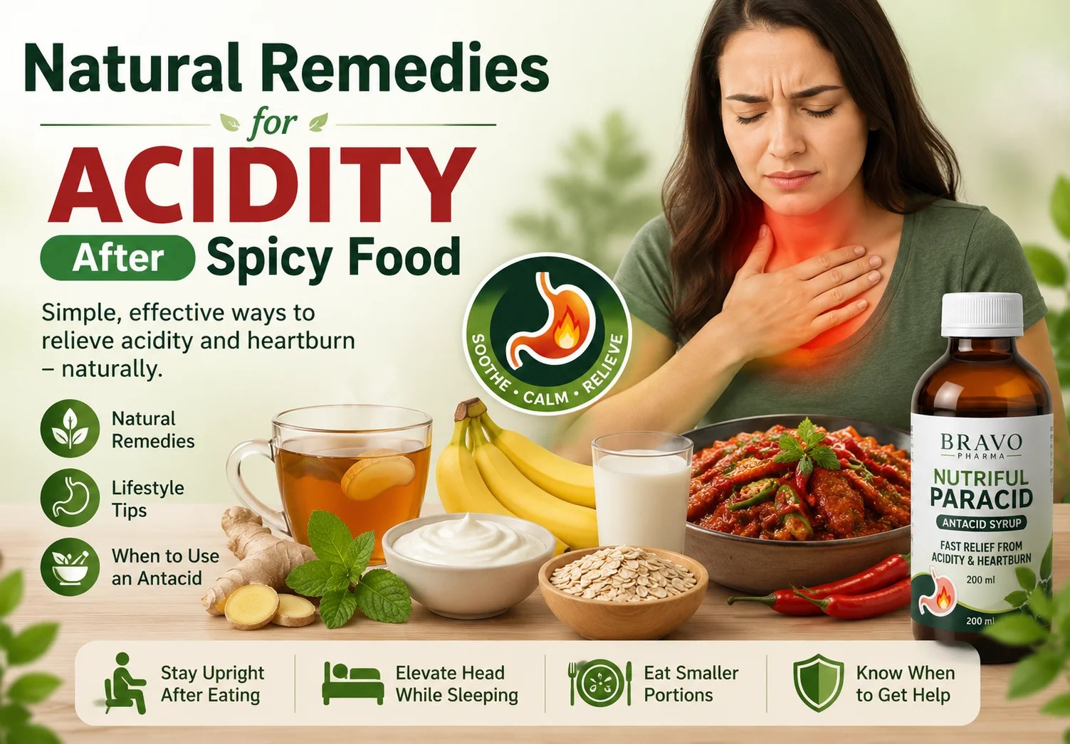 Natural Remedies for Acidity After Spicy Food